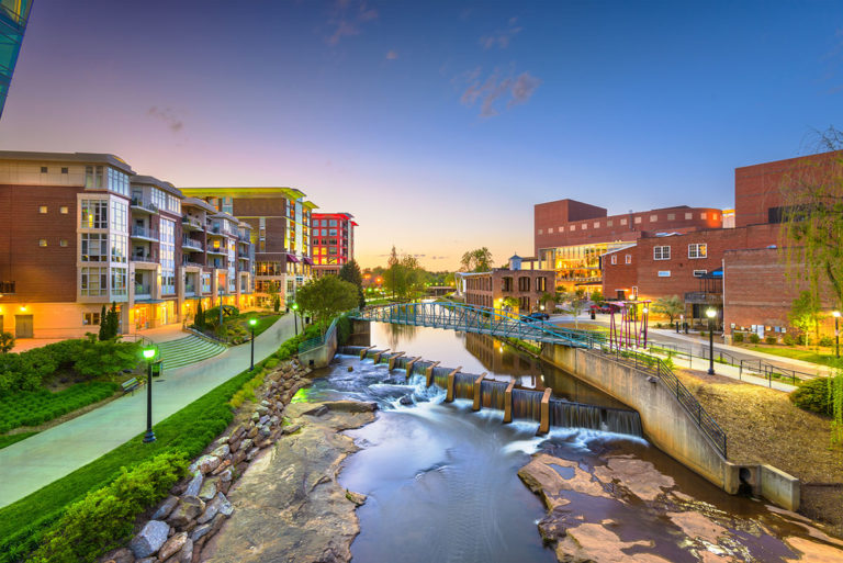 Falls Park on the Reedy River Triangle Construction Company, Inc.